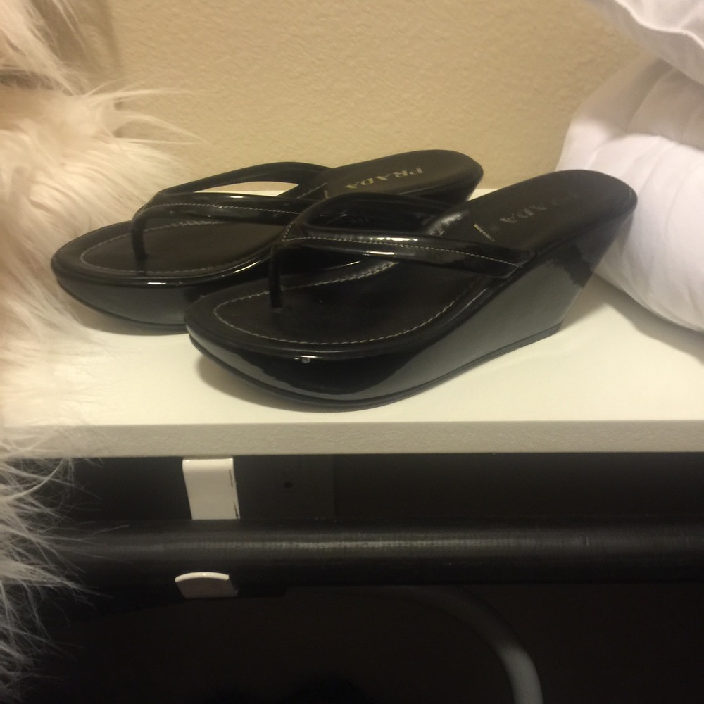 Prada (authentic) sandals.  Very little wear.